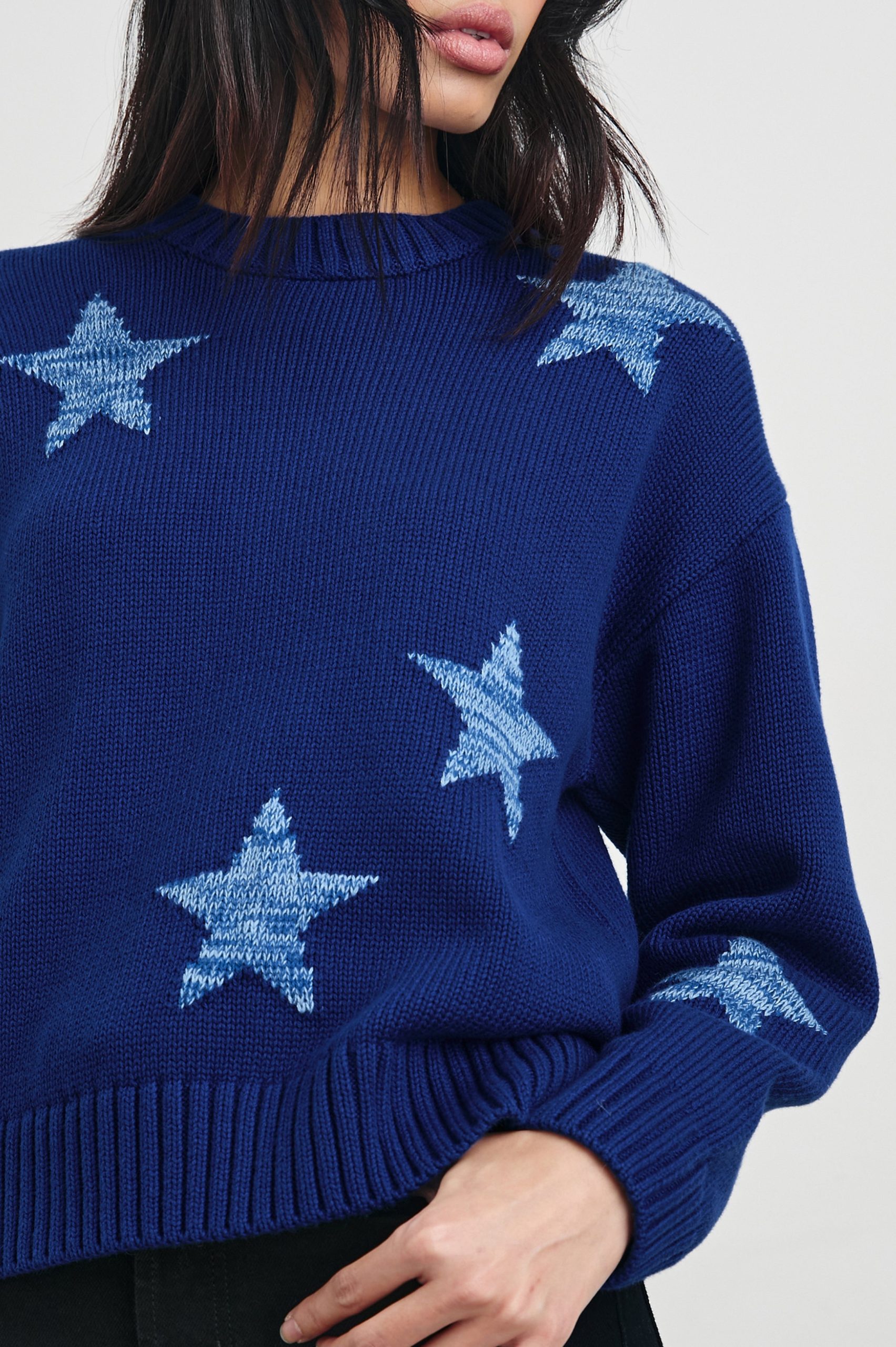 ZOEY SWEATER - COBALT GALAXY - Image 2