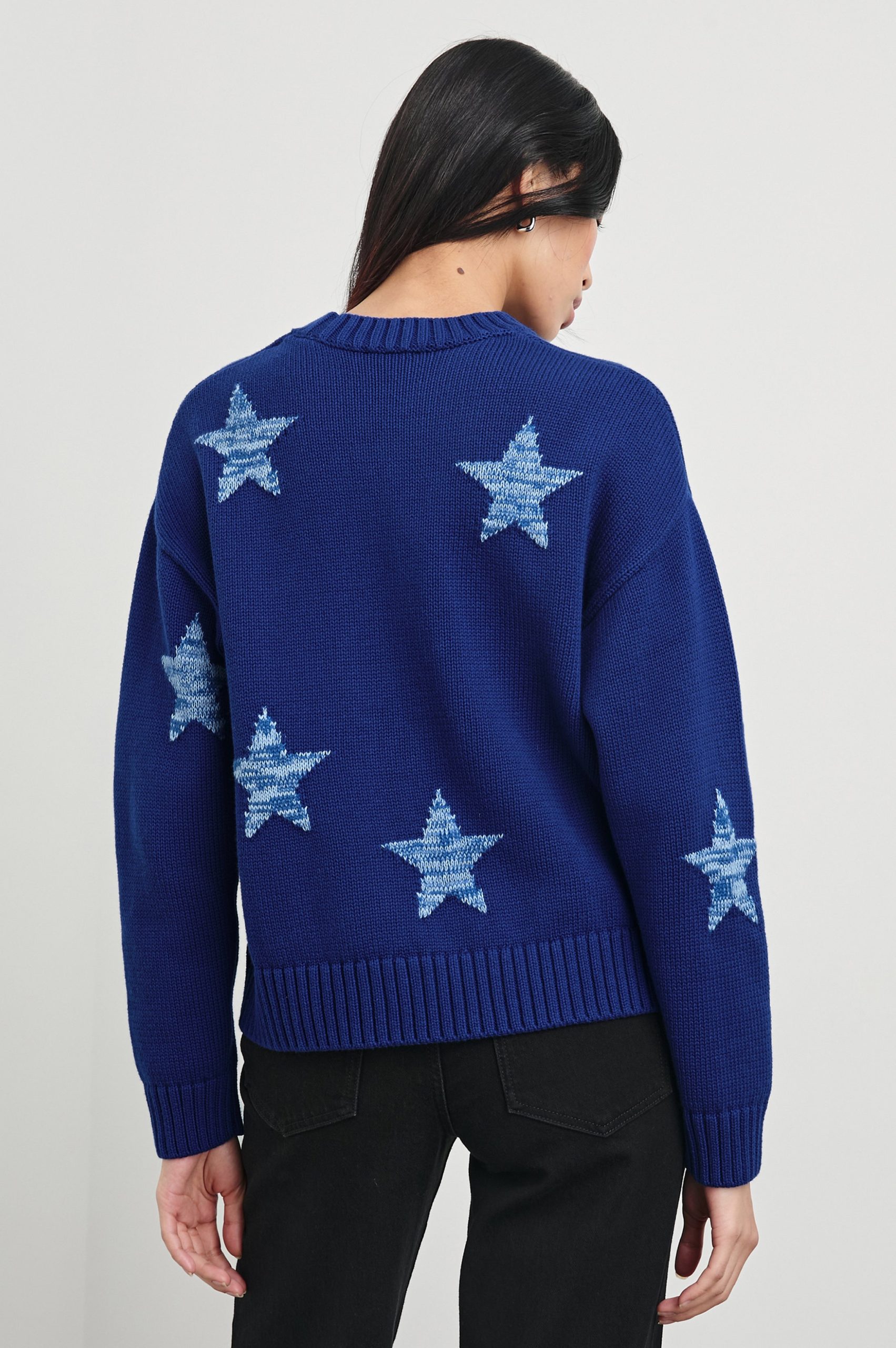 ZOEY SWEATER - COBALT GALAXY - Image 5