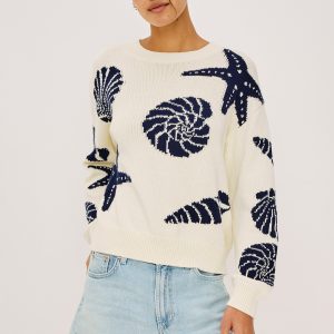 ZOEY SWEATER - SEASHELLS