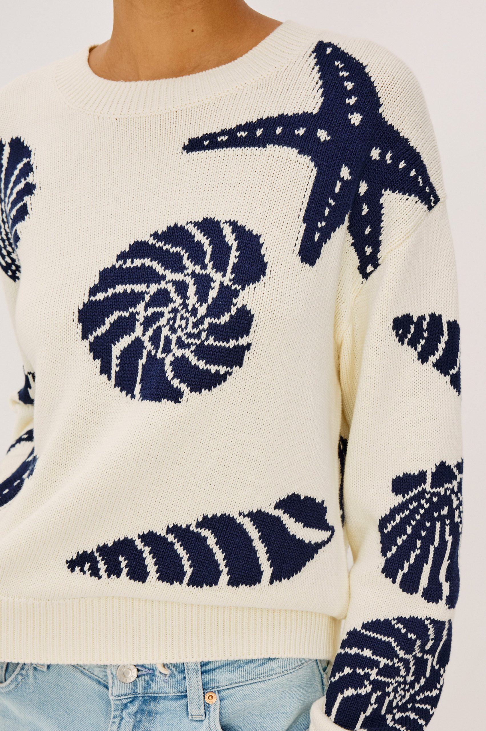 ZOEY SWEATER - SEASHELLS - Image 2