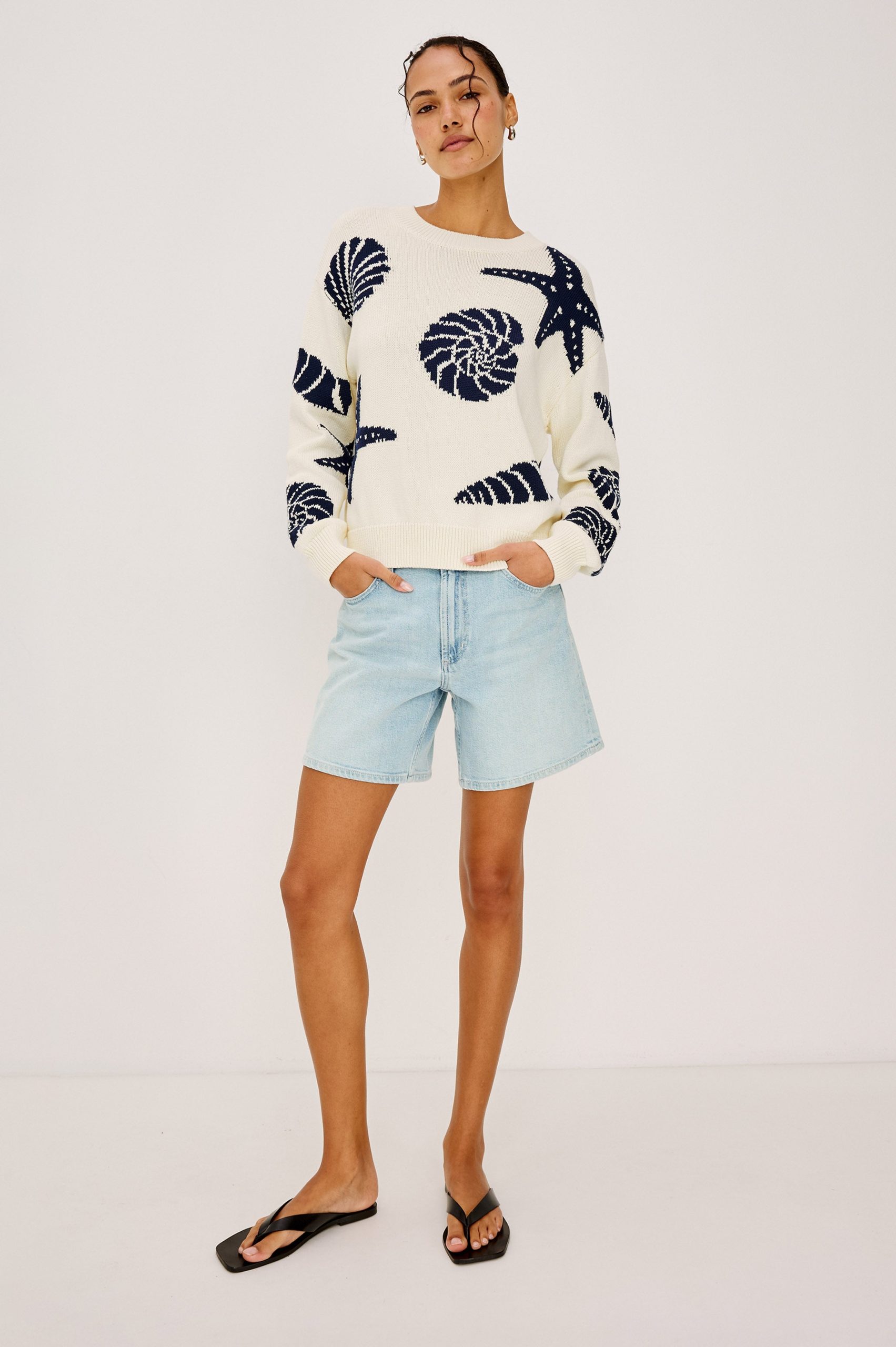 ZOEY SWEATER - SEASHELLS - Image 3