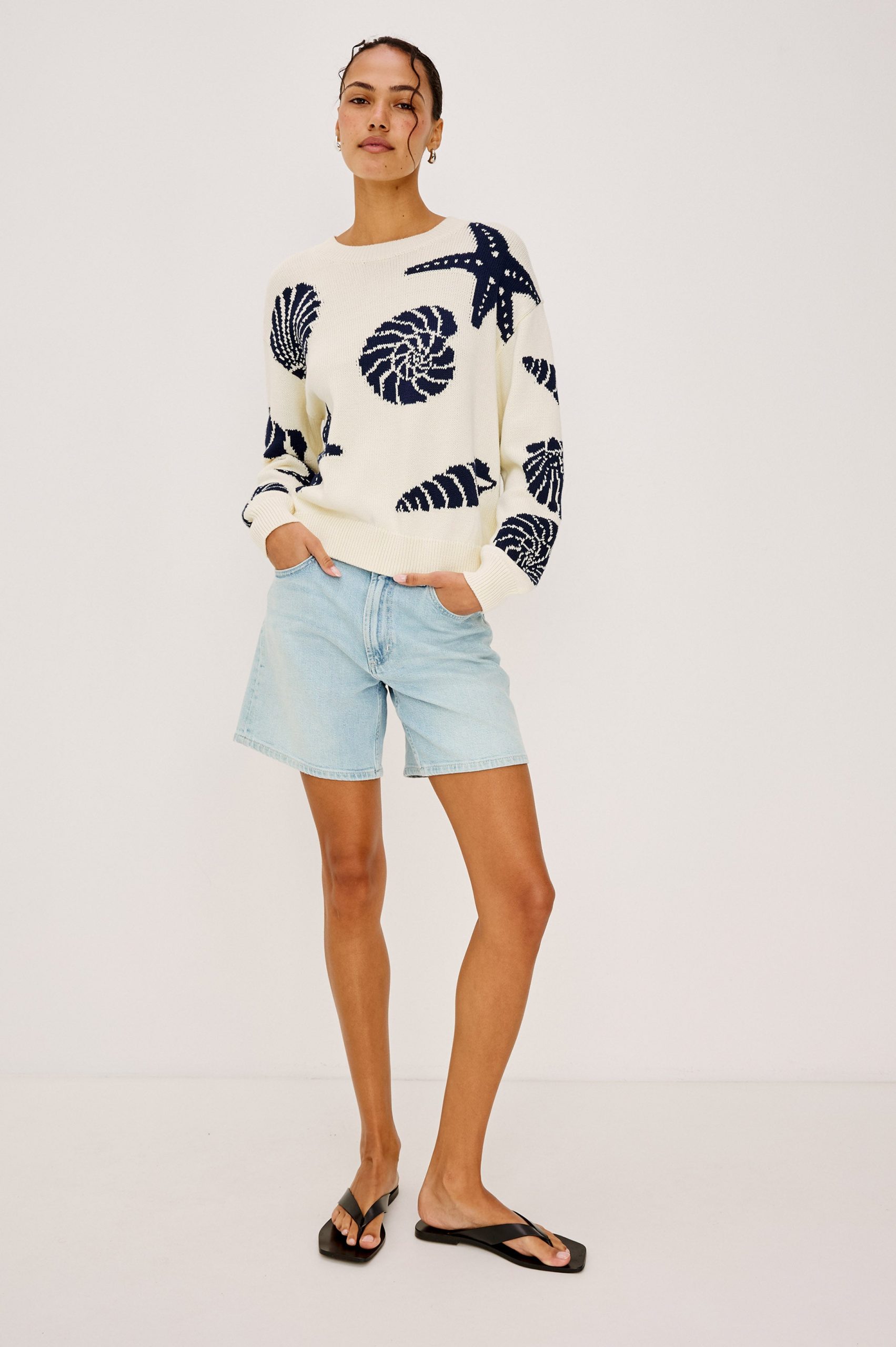 ZOEY SWEATER - SEASHELLS - Image 4