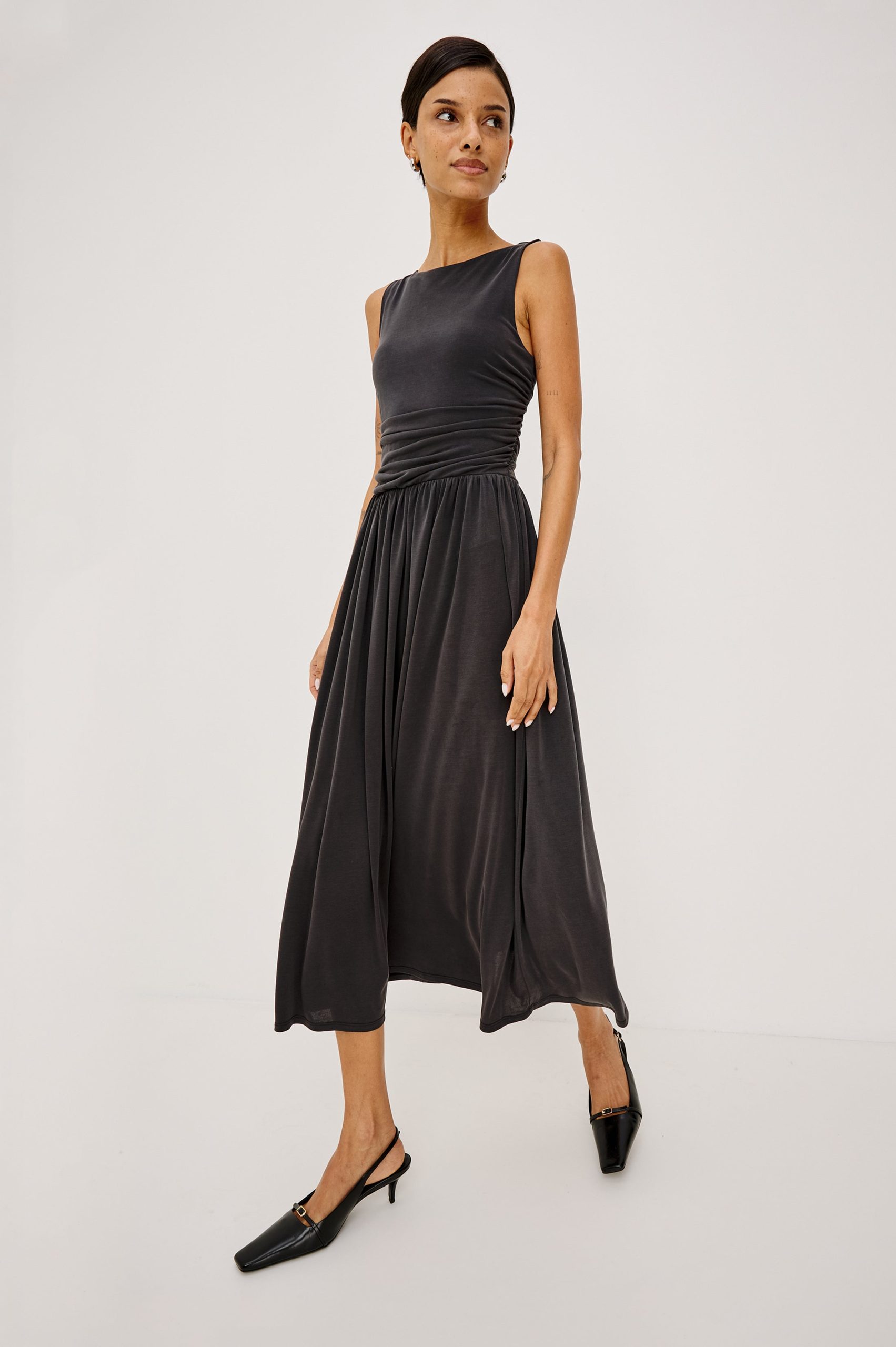 ZORA DRESS - ASH